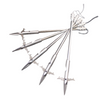 Dim Gray Stainless Steel Fishing Dart Outdoor Slingshot Archery Suitable for Fishing Scroll Tools Dart Fishing INDIAN SLINGSHOT