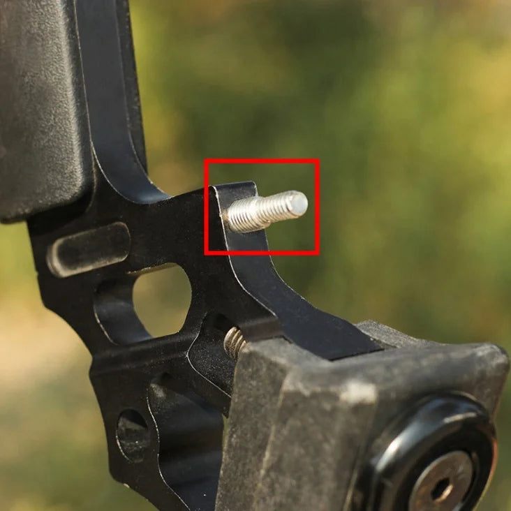 Dark Olive Green SPG QT1003 Stainless Steel Screw Adapter — Bow Stabilizer Converter SPG