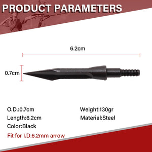 Brown SPG Stainless Steel Broadhead 100/120/150 Grain Arrow Tip SPG