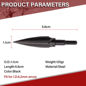 Brown SPG Stainless Steel Broadhead 100/120/150 Grain Arrow Tip SPG