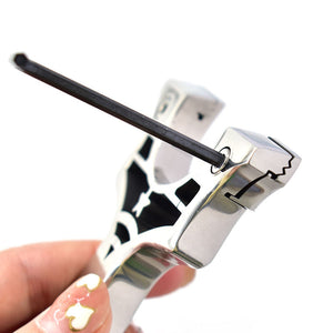 Light Gray StarForce A7 Stainless Steel Slingshot MARKSMAN