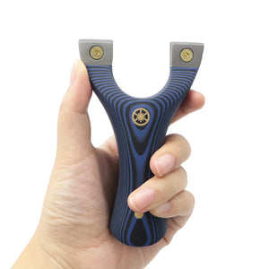White Smoke STARCORE Titanium G10 Slingshot MARKSMAN