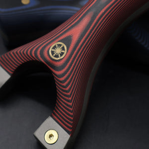 Black STARCORE Titanium G10 Slingshot MARKSMAN