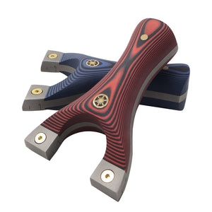 White Smoke STARCORE Titanium G10 Slingshot MARKSMAN