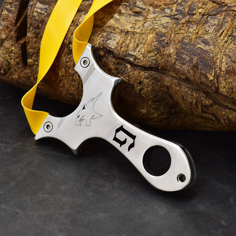 Dark Slate Gray SteelPanther Stainless Steel Slingshot MARKSMAN