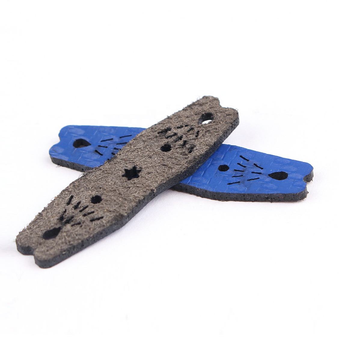 White Smoke Superfiber Grass Mat 1.8mm Flat Pit Pouch – Textured Leather Pocket Slingshot Accessory INDIAN SLINGSHOT