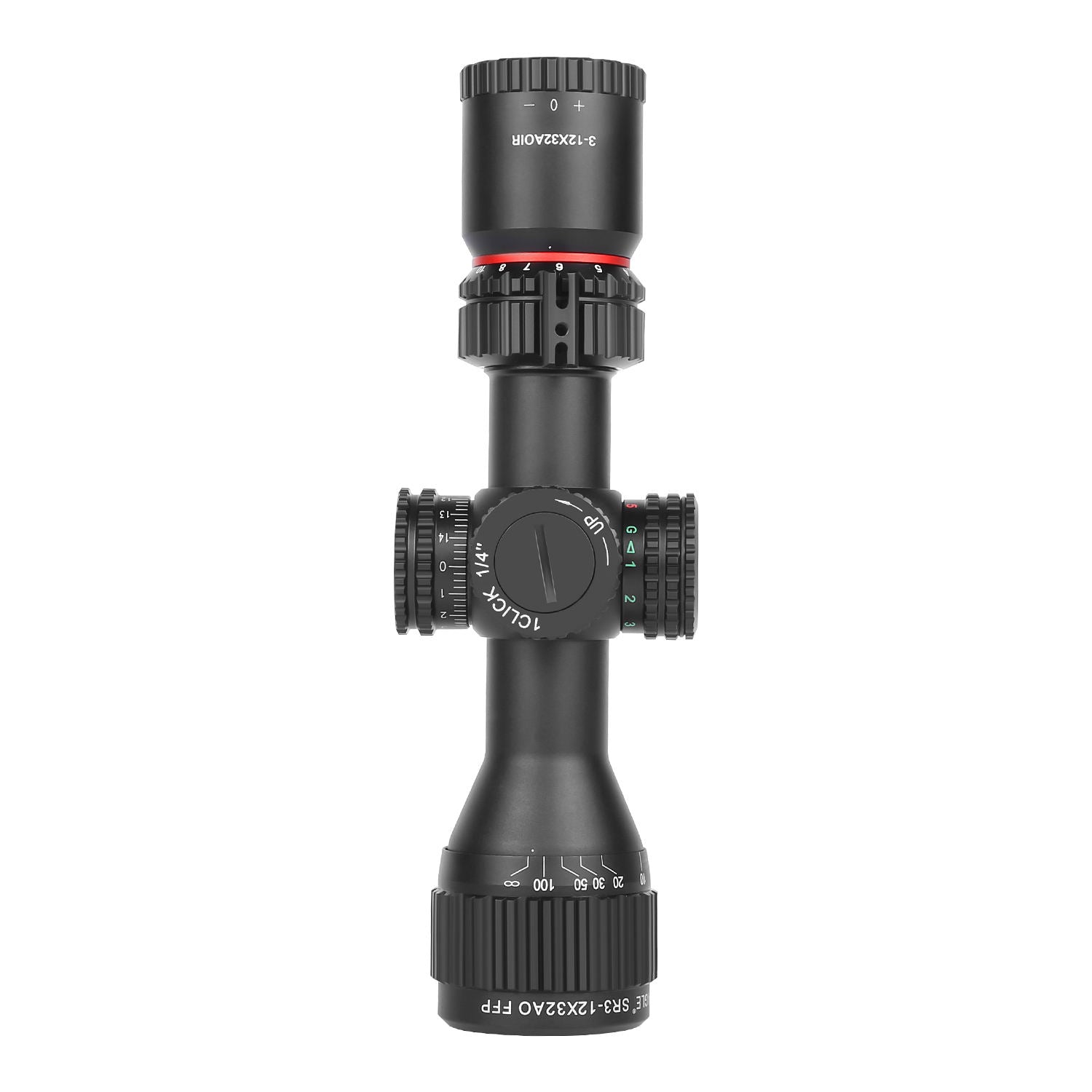 T-EAGLE SR 3-12X32AO FFP IR Scope