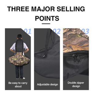 Dark Slate Gray SPG T-Shaped Bow Bag | Oxford Cloth Compound Bow Carry Case SPG