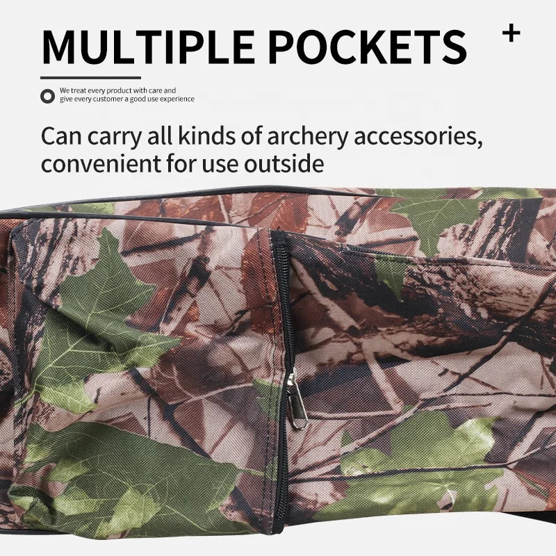 Light Gray SPG T-Shaped Bow Bag – Canvas Crossbow & Compound Bow Case SPG