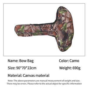 Dim Gray SPG T-Shaped Bow Bag – Canvas Crossbow & Compound Bow Case SPG
