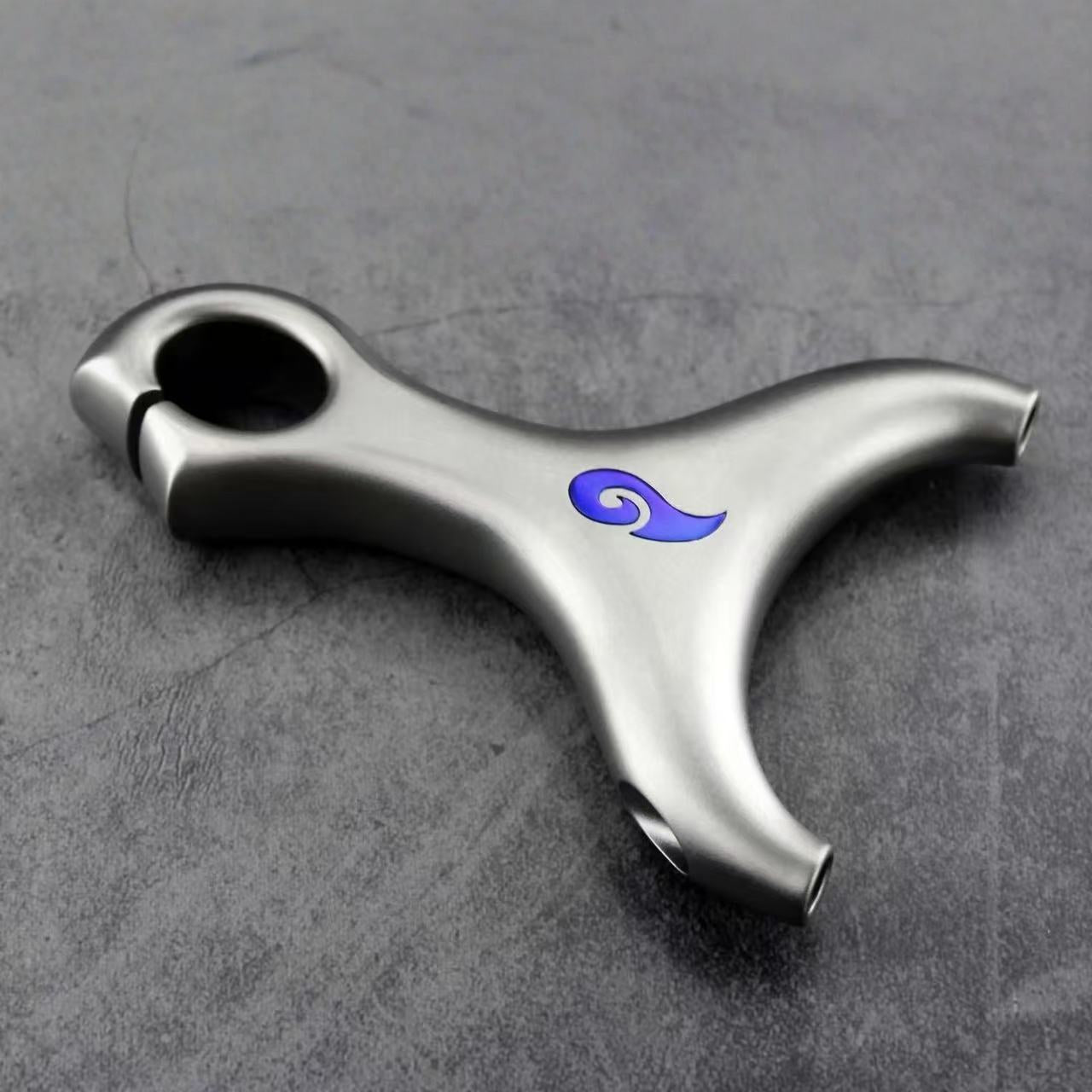 Light Slate Gray TC21 Titanium Alloy Slingshot INDIAN SLINGSHOT
