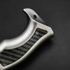 Black Titanium Alloy Slingshot Precision Outdoor Sports Slingshot Aviation Material Highlight Fiber Precision TargetShooting Fishing INDIAN SLINGSHOT