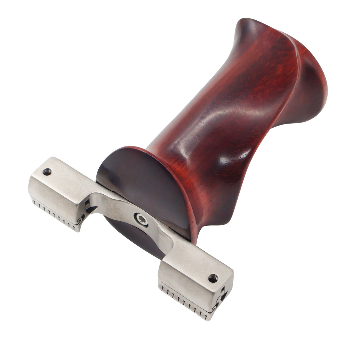 White Smoke TEA BROWN Dragon Tooth Buckle Titanium Alloy Slingshot MARKSMAN
