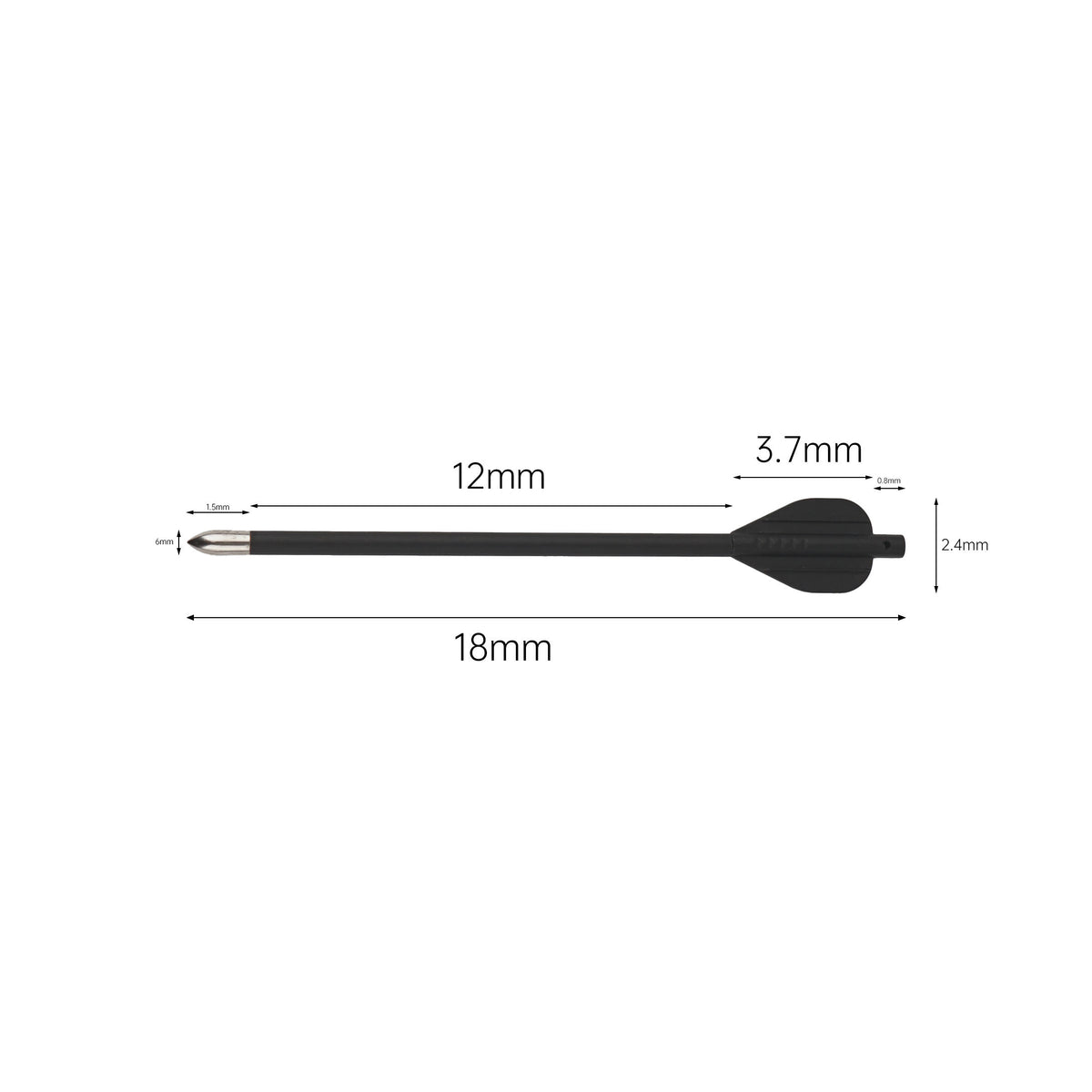 White Smoke TJ-01 Archery Compound Steel Ball Bow Arrows – Target Practice and Training MARKSMAN