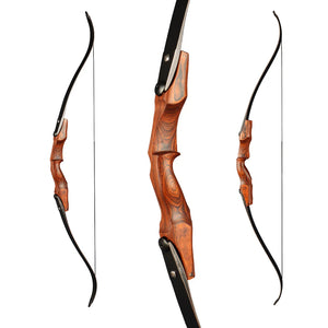 White Smoke TOPOINT R36 Wooden Recurve Bow 60 Inch ILF Bow Topoint