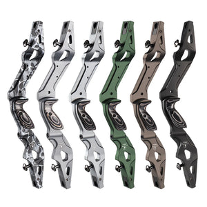 White Smoke TOPOINT Slither 21 Inch ILF Recurve Bow Riser Topoint