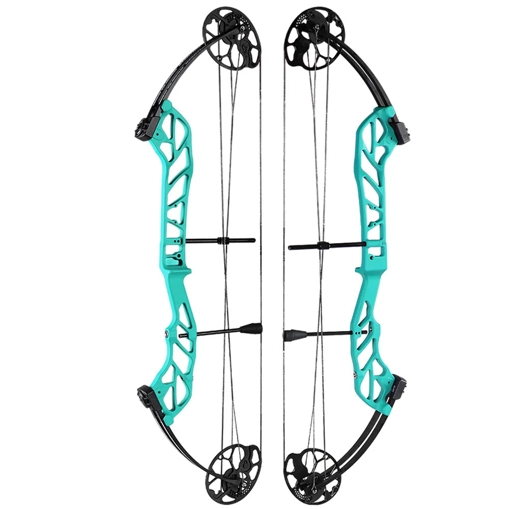 White Smoke TOPOINT Starting 36 Compound Bow – Adjustable CNC Aluminum Topoint