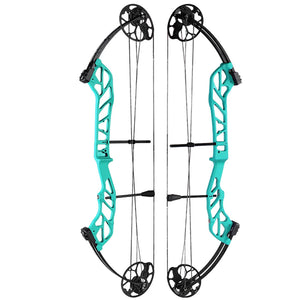 White Smoke TOPOINT Starting 36 Compound Bow – Adjustable CNC Aluminum Topoint
