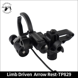 White Smoke TOPOINT TP829 Limb Driven Arrow Rest | CNC Aluminum Topoint