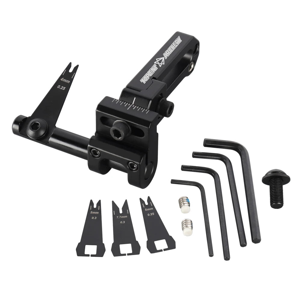 White Smoke TOPOINT TP834 Adjustable Arrow Rest | Compound Bow Accessory Topoint