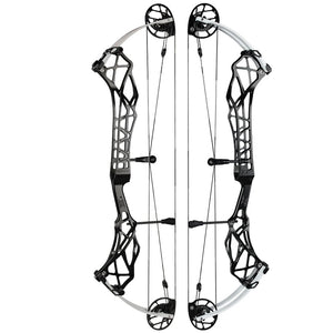 White Smoke TOPOINT X38 Target Compound Bow – 38-Inch CNC Aluminum Riser Topoint