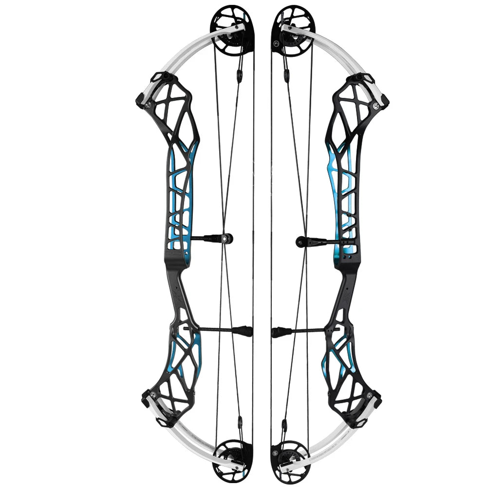White Smoke TOPOINT X40 Target Compound Bow – 40-Inch CNC Aluminum Topoint