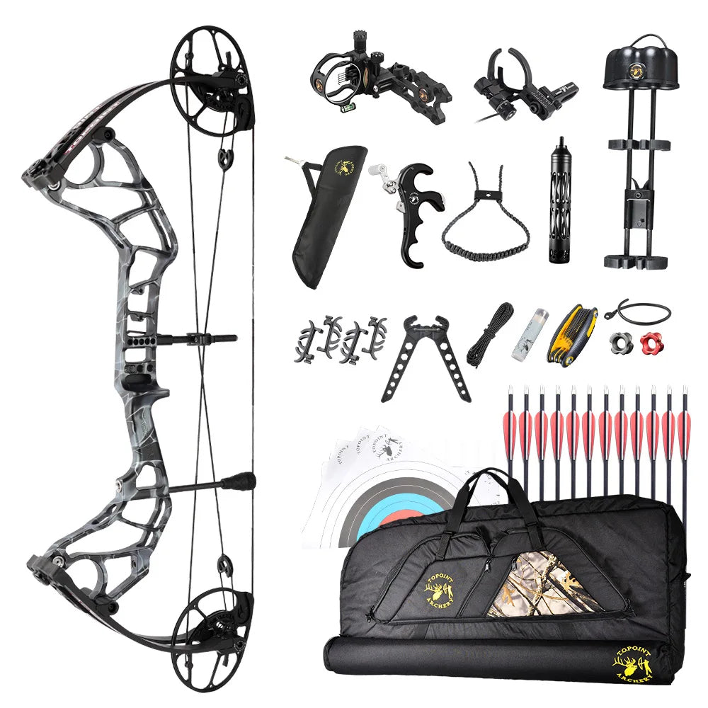 TOPOINT Acuity 28 Deluxe Compound Bow Package