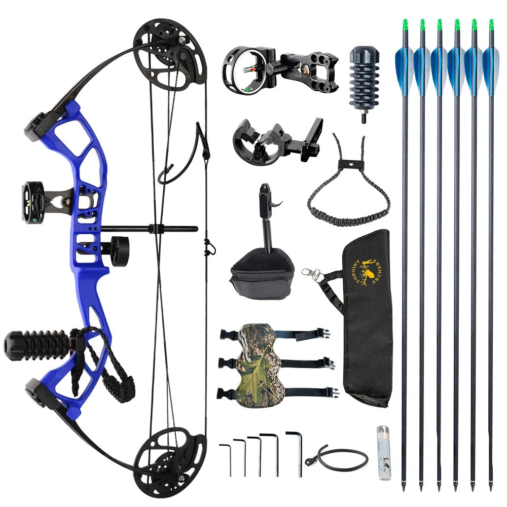 TOPOINT M2 Youth Compound Bow and Arrow Package