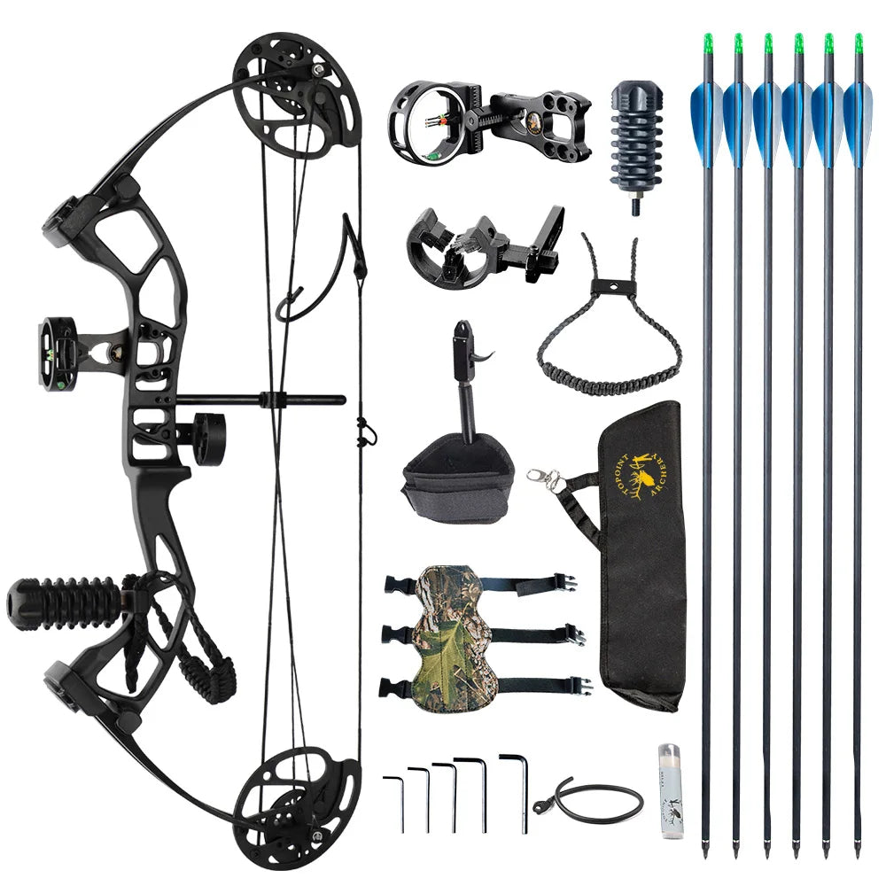 TOPOINT M2 Youth Compound Bow and Arrow Package