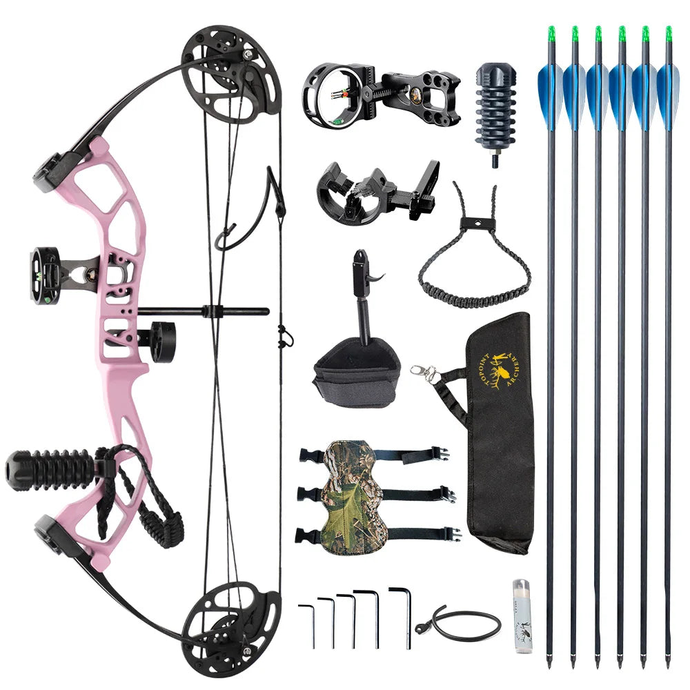 TOPOINT M2 Youth Compound Bow and Arrow Package