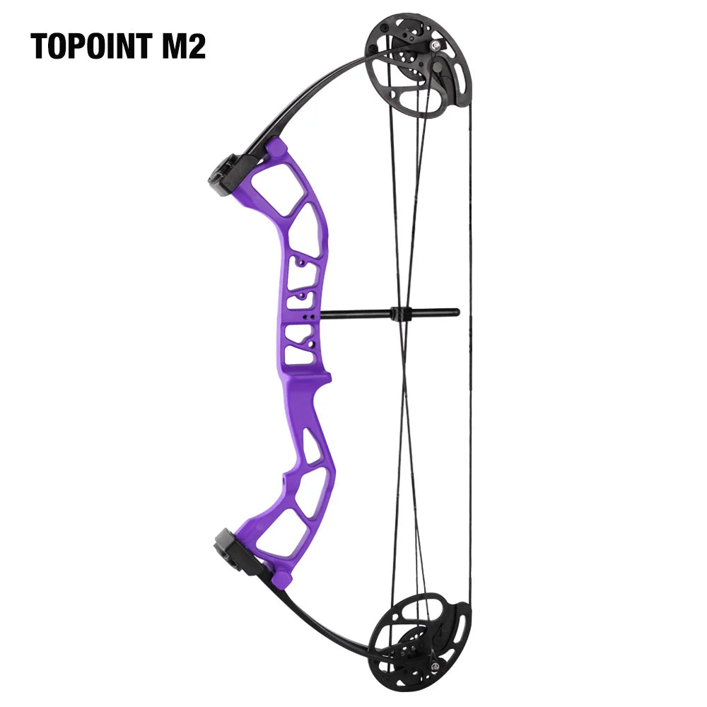 TOPOINT M2 Youth Compound Bow – Adjustable Archery Bow