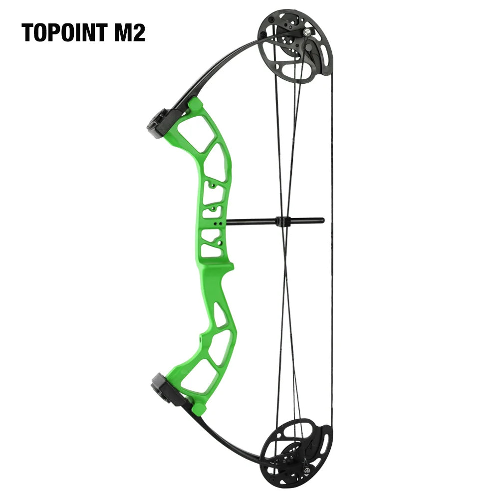 TOPOINT M2 Youth Compound Bow – Adjustable Archery Bow