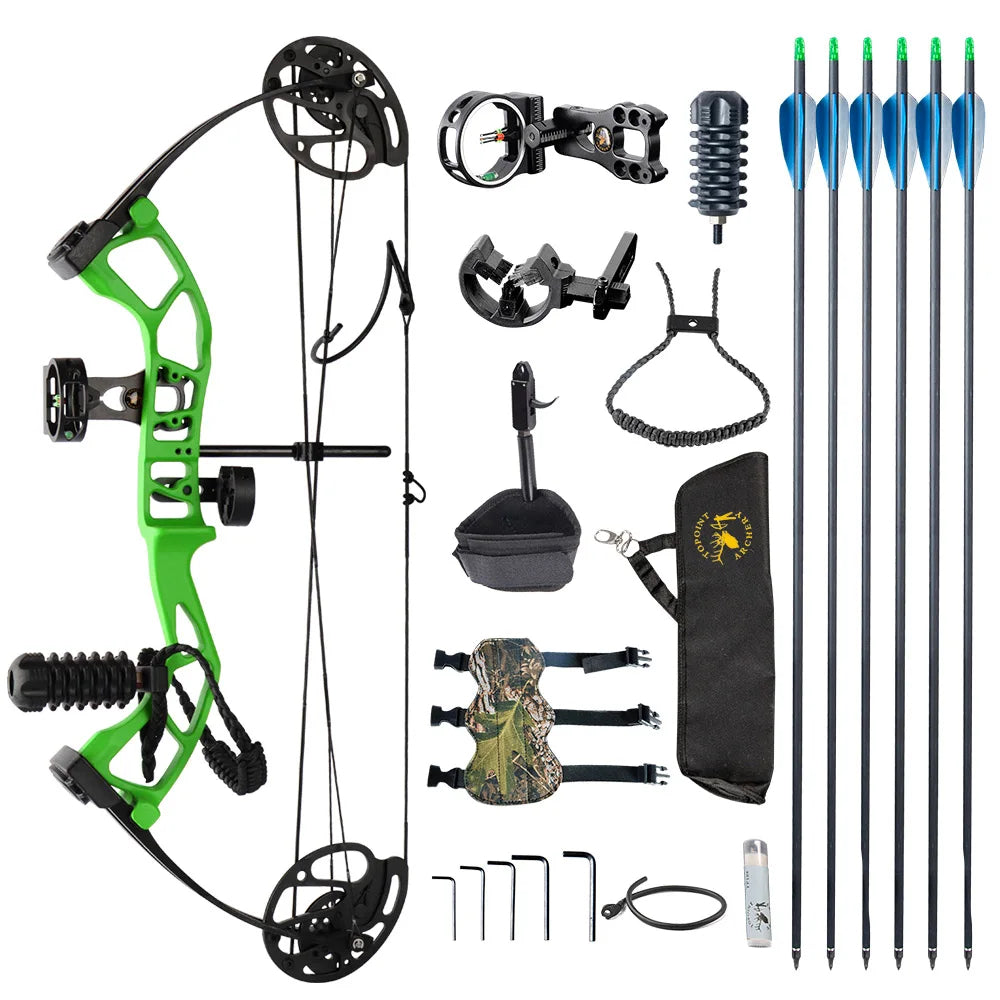 TOPOINT M2 Youth Compound Bow and Arrow Package