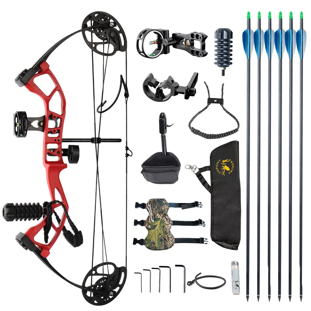 TOPOINT M2 Youth Compound Bow and Arrow Package
