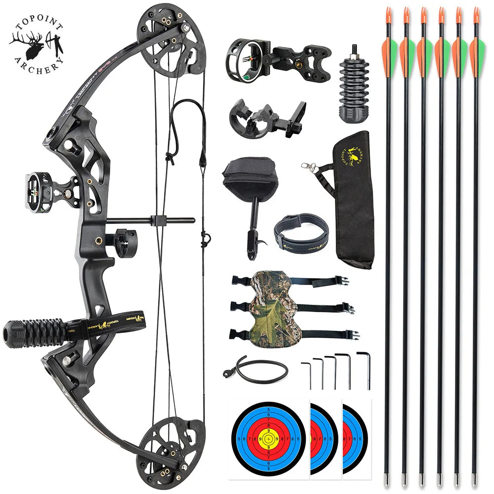 TOPOINT M3 Youth Compound Bow and Arrow Package
