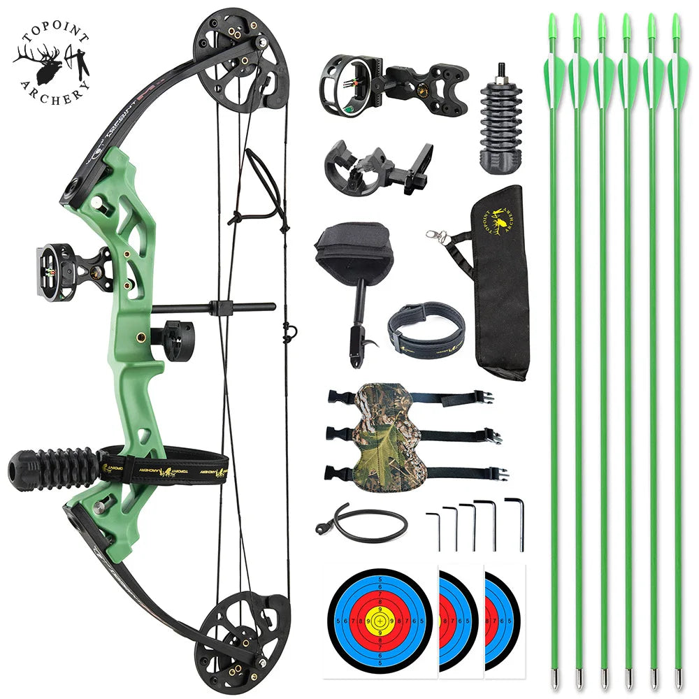 TOPOINT M3 Youth Compound Bow and Arrow Package