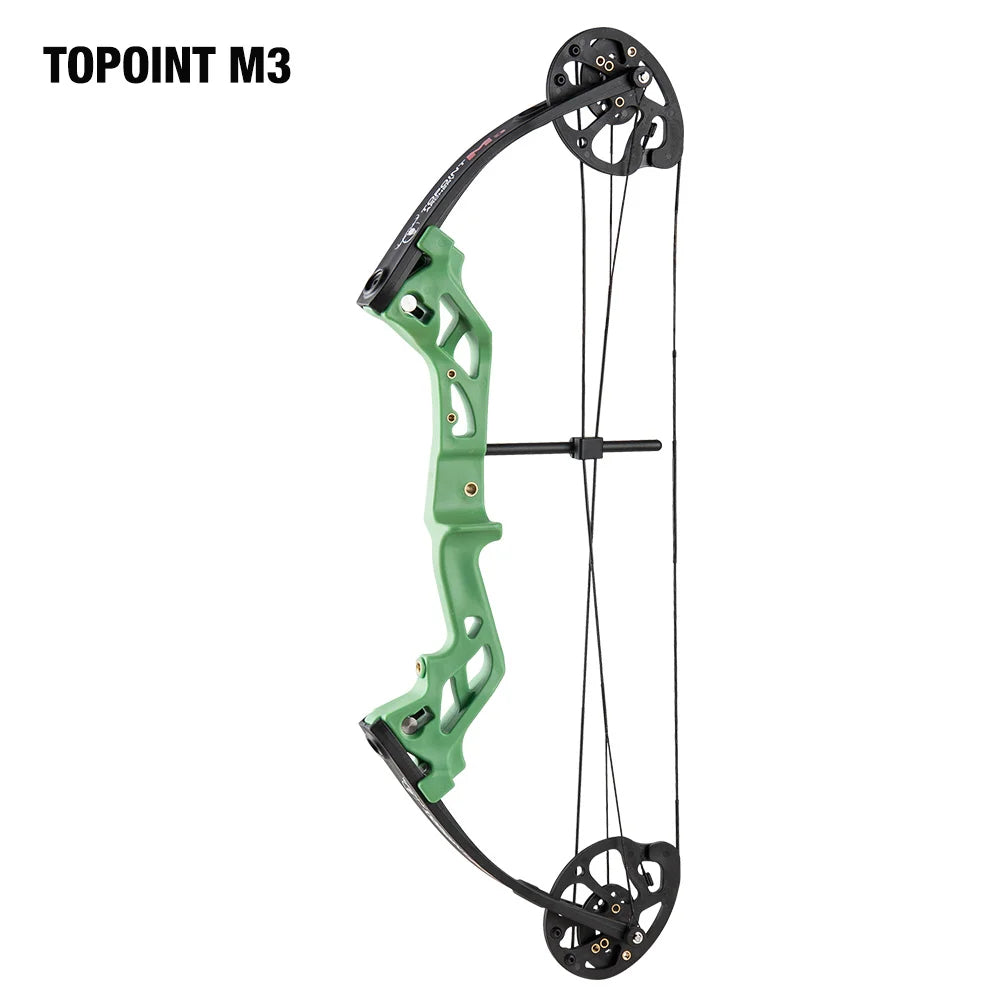 TOPOINT M3 Youth Compound Bow – Adjustable Archery Bow