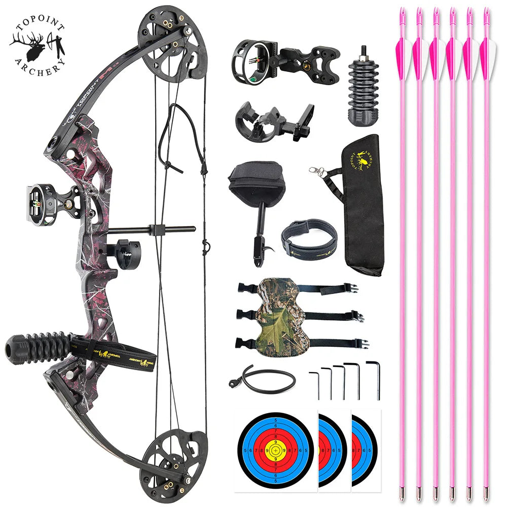 TOPOINT M3 Youth Compound Bow and Arrow Package