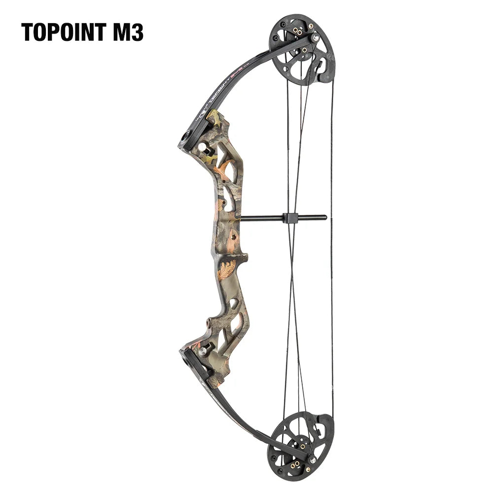 TOPOINT M3 Youth Compound Bow – Adjustable Archery Bow