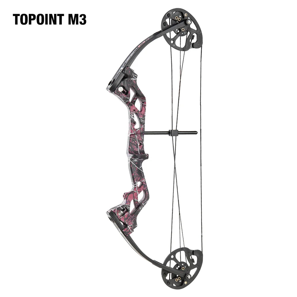 TOPOINT M3 Youth Compound Bow – Adjustable Archery Bow