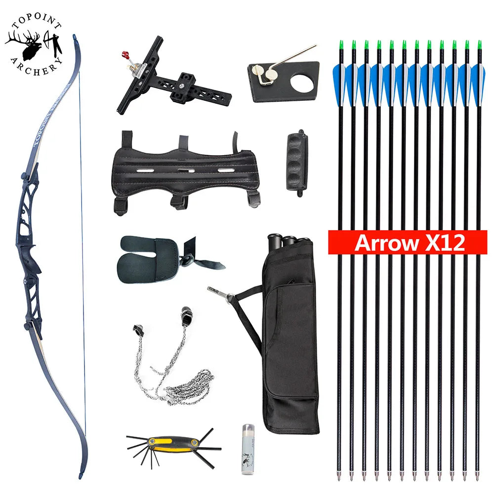 TOPOINT R2 68-Inch Recurve Bow and Arrow Package