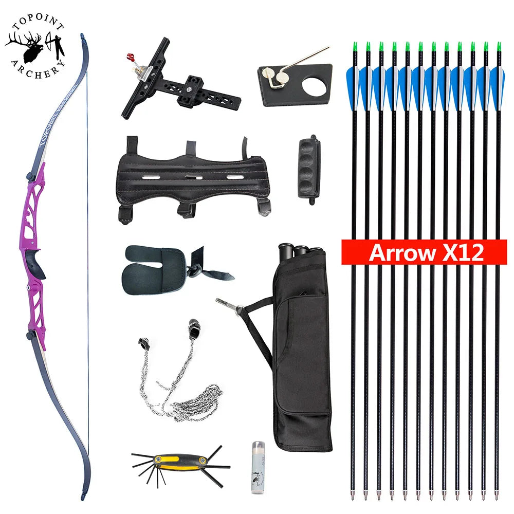 TOPOINT R2 68-Inch Recurve Bow and Arrow Package