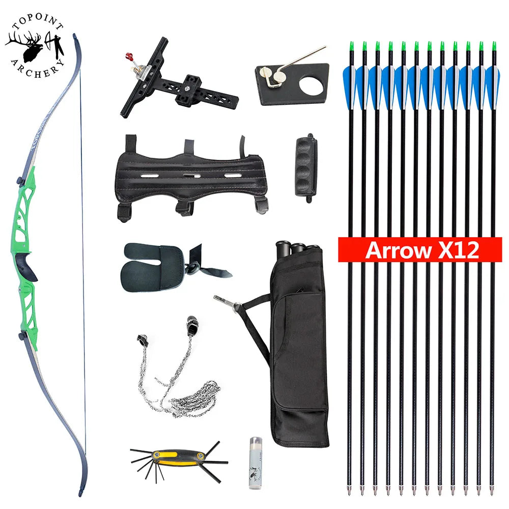 TOPOINT R2 68-Inch Recurve Bow and Arrow Package