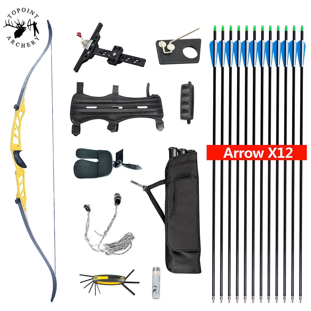 TOPOINT R2 68-Inch Recurve Bow and Arrow Package