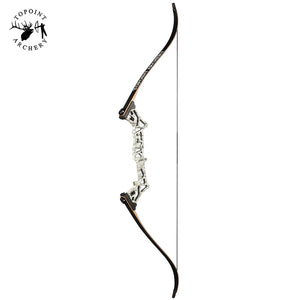 White Smoke TOPOINT R3 Recurve Bow 58-Inch with Archery Accessories Topoint