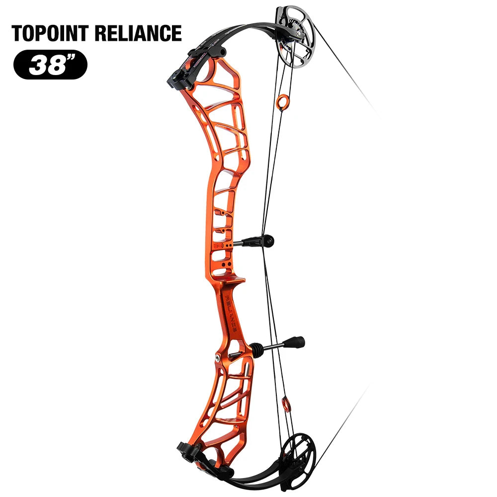 White Smoke TOPOINT Reliance 38-Inch Target Compound Bow Topoint