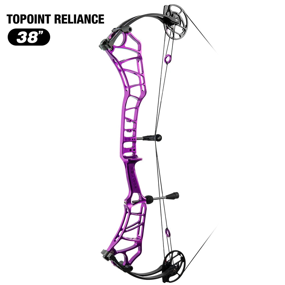 White Smoke TOPOINT Reliance 38-Inch Target Compound Bow Topoint