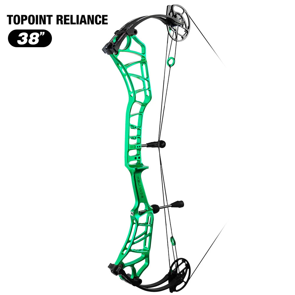 White Smoke TOPOINT Reliance 38-Inch Target Compound Bow Topoint