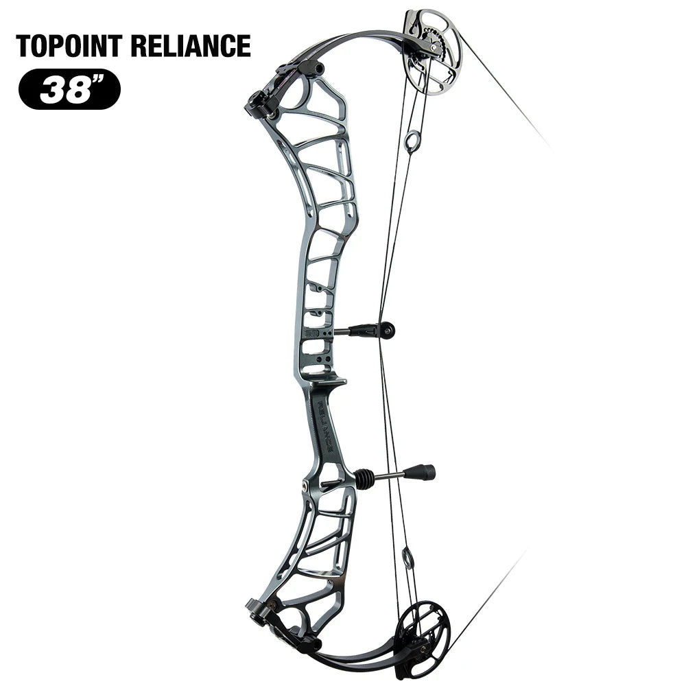 White Smoke TOPOINT Reliance 38-Inch Target Compound Bow Topoint