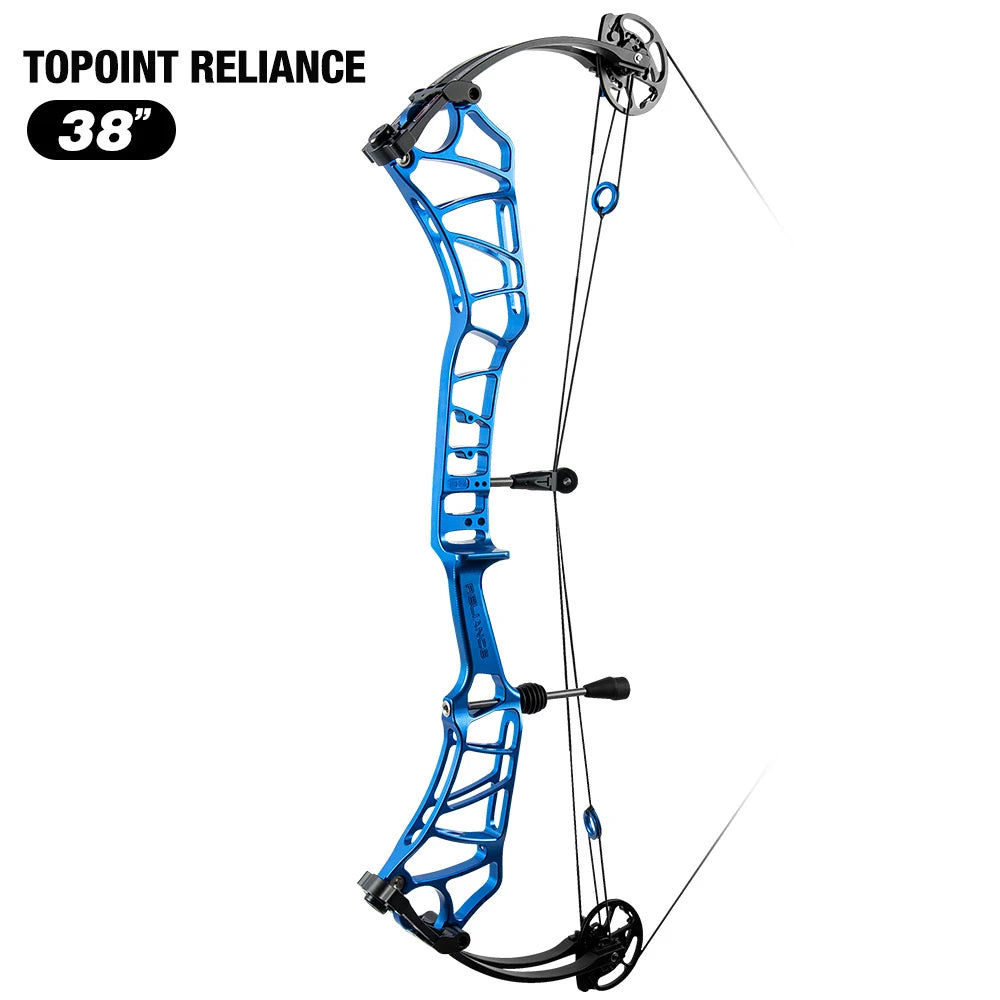 White Smoke TOPOINT Reliance 38-Inch Target Compound Bow Topoint